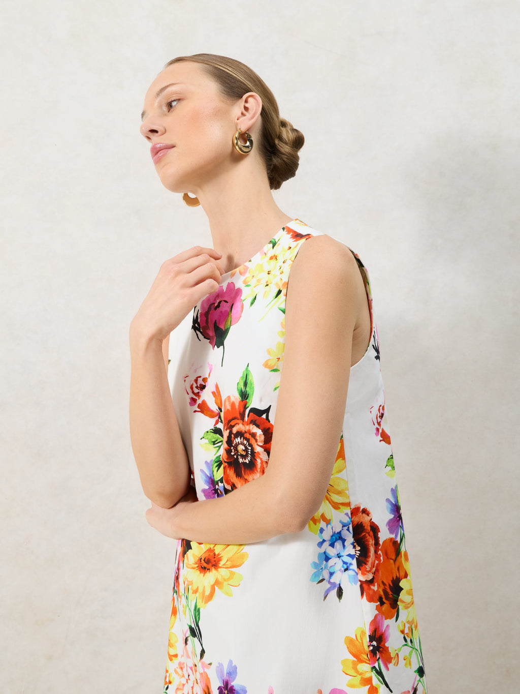 Garden Floral Shift Dress