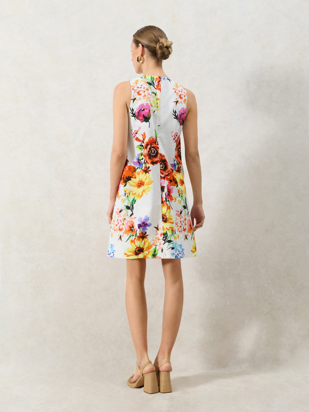 Garden Floral Shift Dress